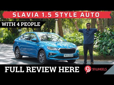Skoda Slavia 1.5 Style DSG Automatic Review || Comfort & Performance with 4 people 