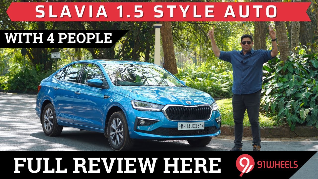 Skoda Slavia 1.5 Style DSG Automatic Review || Comfort & Performance with 4 people 