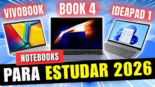 3 Melhores Notebooks para Estudar 2026 Asus Vivobook Go 15 x Samsung Galaxy Book4 x Lenovo Ideapad 1