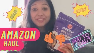 *HUGE* AMAZON FOOD HAUL | Gluten Free, Sugar Free & Healthy Products } Nisha Agarwal