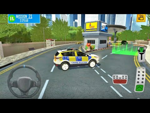 Multi Floor Garage Driver Police Car City Patrol Driving new Mission - Android Gameplay walkthrough