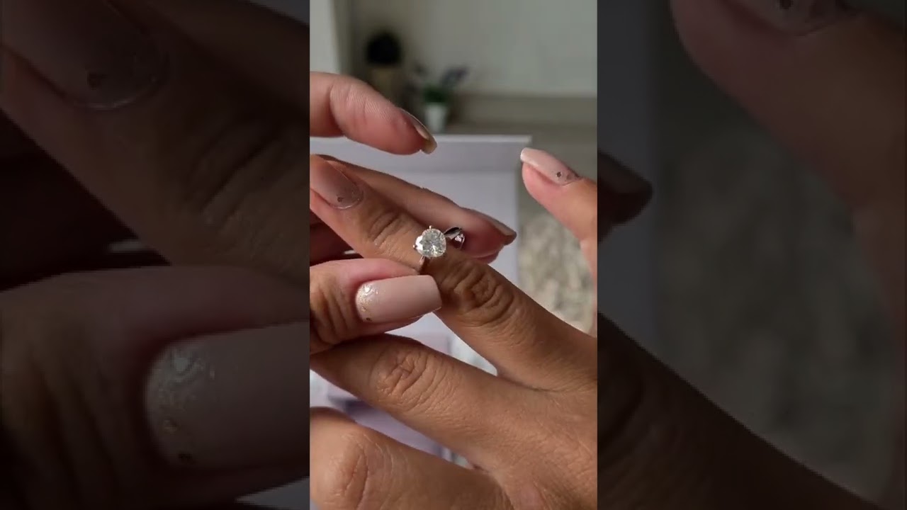 Diamante Moissanita una alternativa ecológica para tu anillo de compromiso 💍