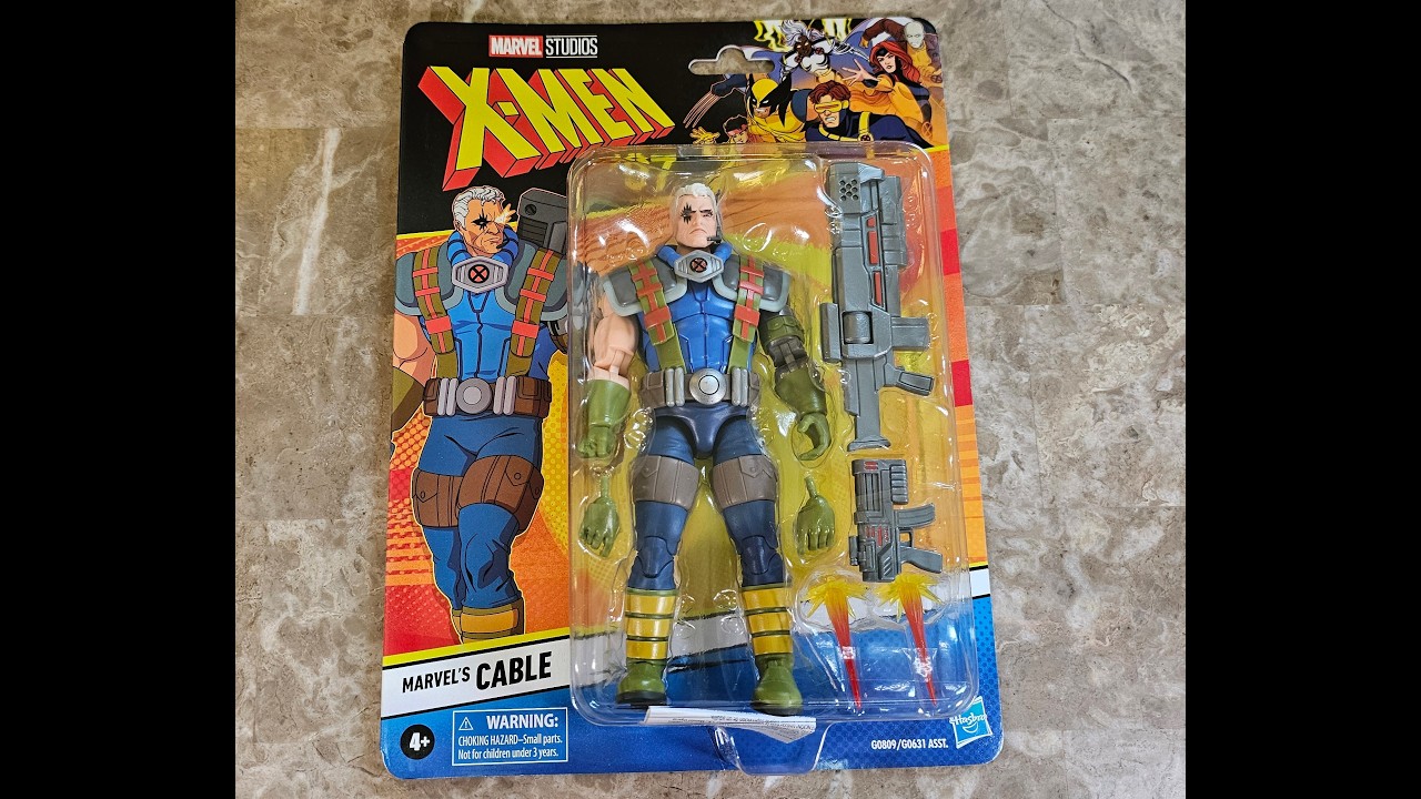 Hasbro Marvel Legends Series Marvel's Cable X-Men '97 (Non Unboxing) Review