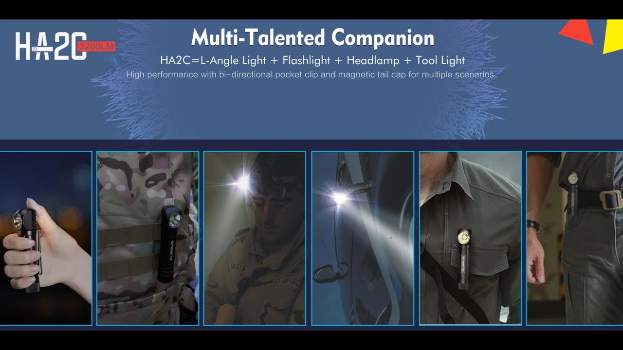 Klarus HA2C - 3200 Lumens