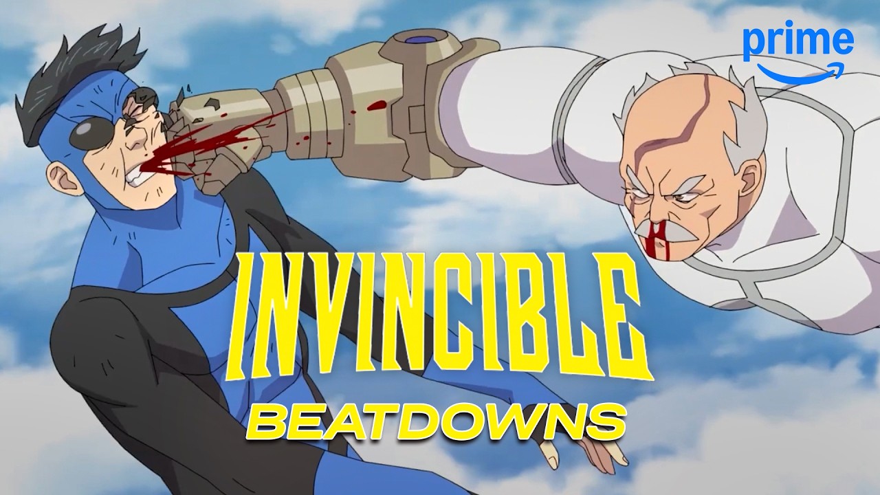 Most BRUTAL Beatdowns from S1-3 | Invincible | Prime Video