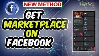 How to get marketplace on facebook 2024