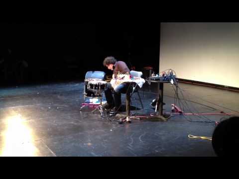Gino Robair live at Sonic Circuits Festival 2012