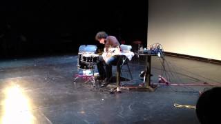 Gino Robair live at Sonic Circuits Festival 2012