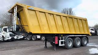 Euromix MTP Kipper Auflieger 32m³ HARDOX tipper semi-trailer for rent - Image 4 | Autoline US New Euromix MTP Kipper Auflieger 32m³ HARDOX tipper semi-trailer | Image 4 - Autoline