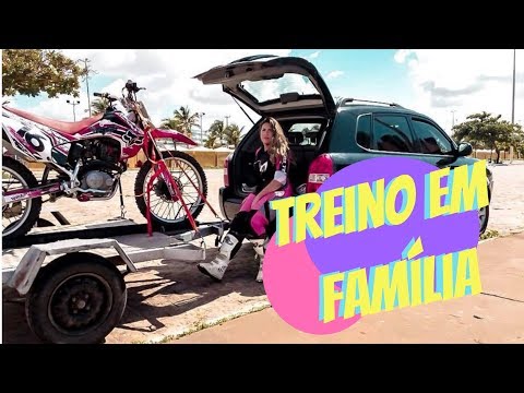 Treino de Motocross em família s2