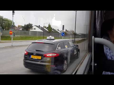 Linje 567 Sollentuna station-Akalla med Nobina 6458 (Volvo 8500 B9SALE)