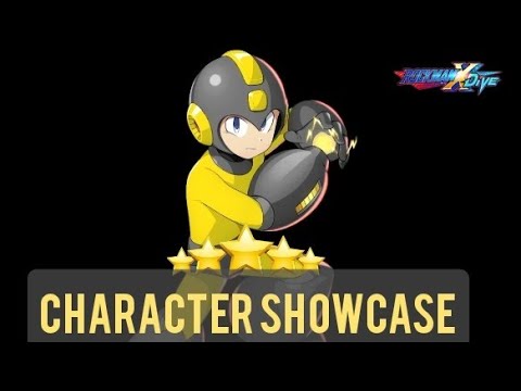ROCKMAN X DIVE |  MEGAMAN (THUNDER BEAM VER.) 5* CHARACTER SHOWCASE