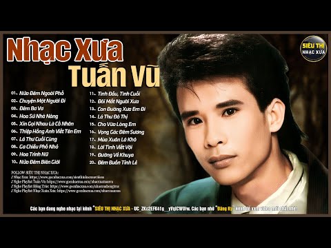 TUẤN VŨ Đặc Biệt - Tuyển Chọn Nhạc Vàng Xưa Hiếm Có Của TUẤN VŨ Nghe Mờ Ê Mê