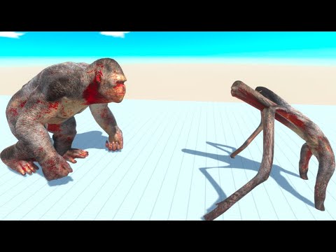 Every Unit vs Stickman Self (Humans and Primates) - Animal Revolt Battle Simulator