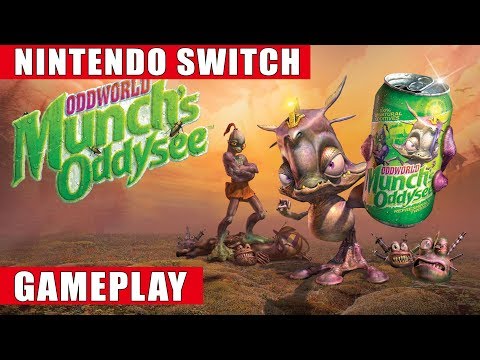Oddworld: Munch's Oddysee Nintendo Switch Gameplay - YouTube