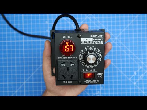 Voltage Regulator Speed Controller Dimmer AC 220V 4000W SCR