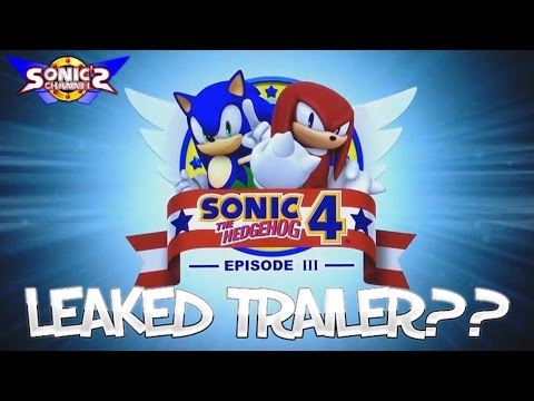 SC: (April Fools) Sonic 4: Episode 3 Leaked Trailer!?