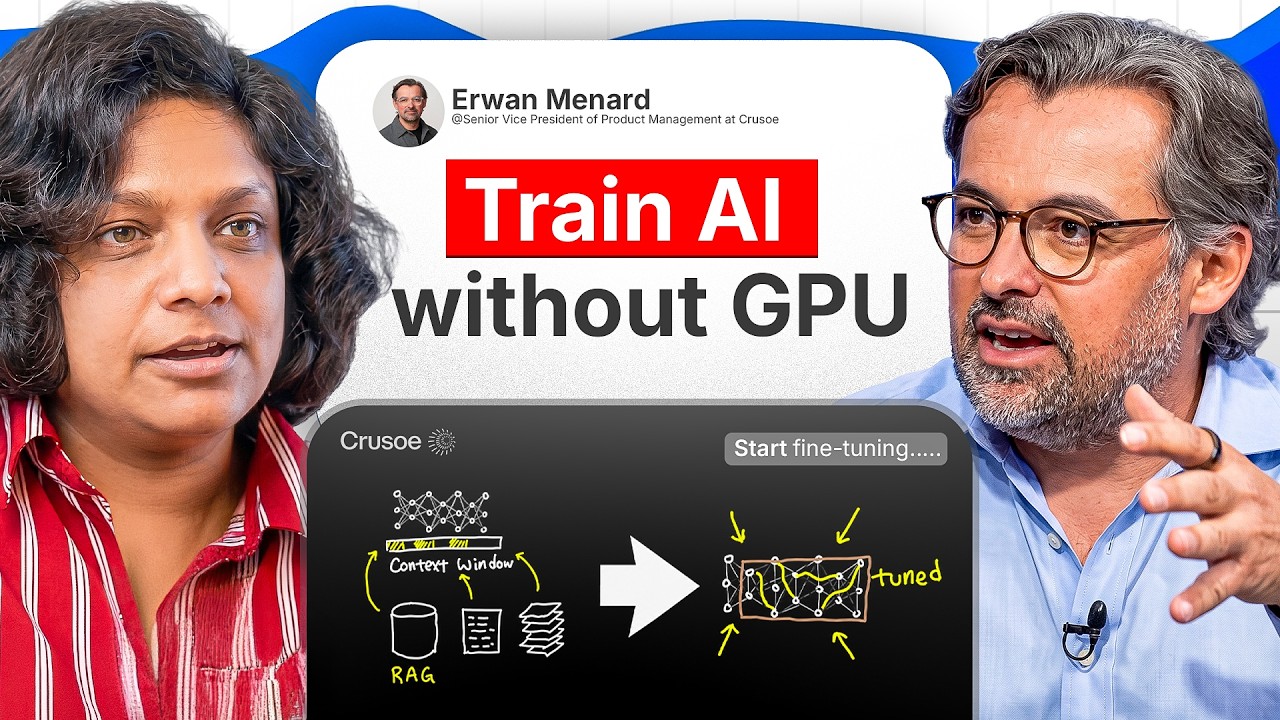 How to Train Your Own AI Model Without Managing GPUs! Crusoe Product Leader Explains