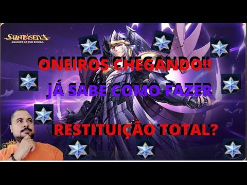 ATUALIZAÇÃO DE ANIVERSARIO FLOP + 60 TIROS NO ONEIROS SAINT SEIYA AWAKENING