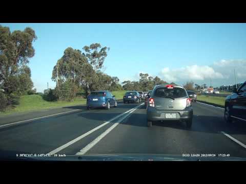 South Gippsland Freeway/Highway Merge