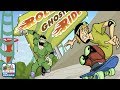 Scooby Doo Roller Ghoster Ride Shaggy Trying To Get Away On A Board Boomerang Games