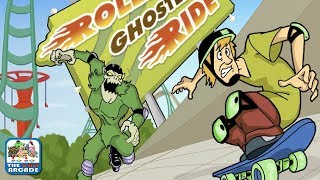 Scooby-Doo: Roller Ghoster Ride - Shaggy Trying to Get Away on a Board (Boomerang Games)