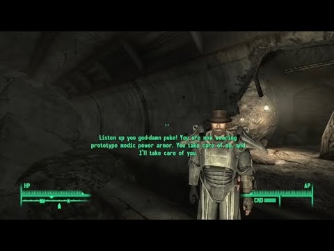 Find the Prototype Medic Power Armor in Old Olney