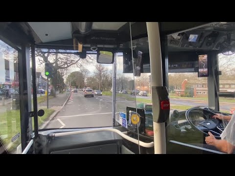 Windscreen View + Brand New - LG72DRZ Ee92 - Route 119 West Wickham - Sandilands