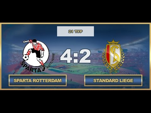 AFL. Benelux. Premier League. Tour 21. Sparta Rotterdam - Standard Liege