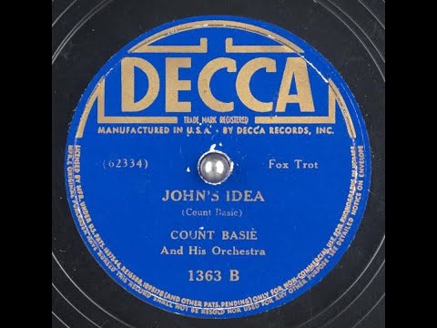Count Basie “John’s Idea" Decca 1363 (1937) Hershel Evans hot jazz solo Lester Young takes back seat