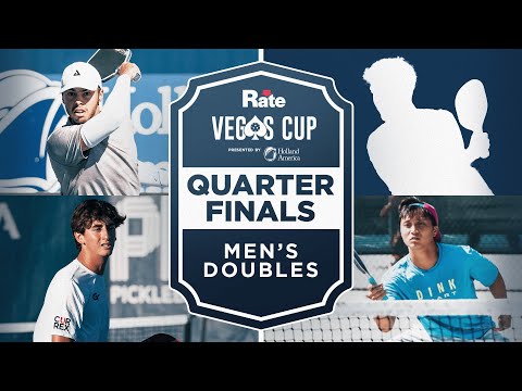 Johns/Tardio v MacKinnon/Pham at the Rate Vegas Cup presented by Holland America