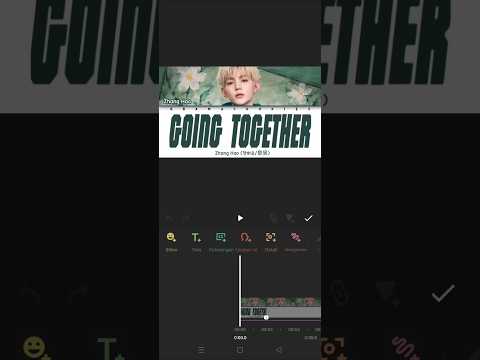 ZHANG HAO - 'GOING TOGETHER' (同往) #zhanghao #GOINGTOGETHER #and2ble #lyrics