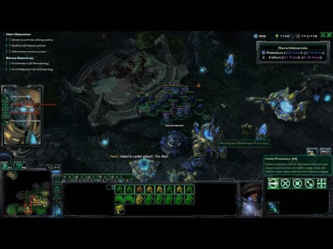 StarCraft: Mass Recall V7.1.1 Enslavers Redux Campaign Episode 1 Mission 5a - Defenders of Aiur