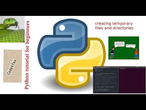 Creating Temporary Files And Directories In Pythoncreate Temporary Filespython Tutorial16