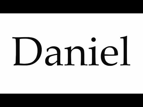 How to Pronounce Daniel