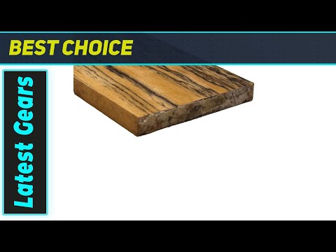 Exotic Wood Zone Crelicam Ebony: Luthier's Top Choice for Tonal Excellence