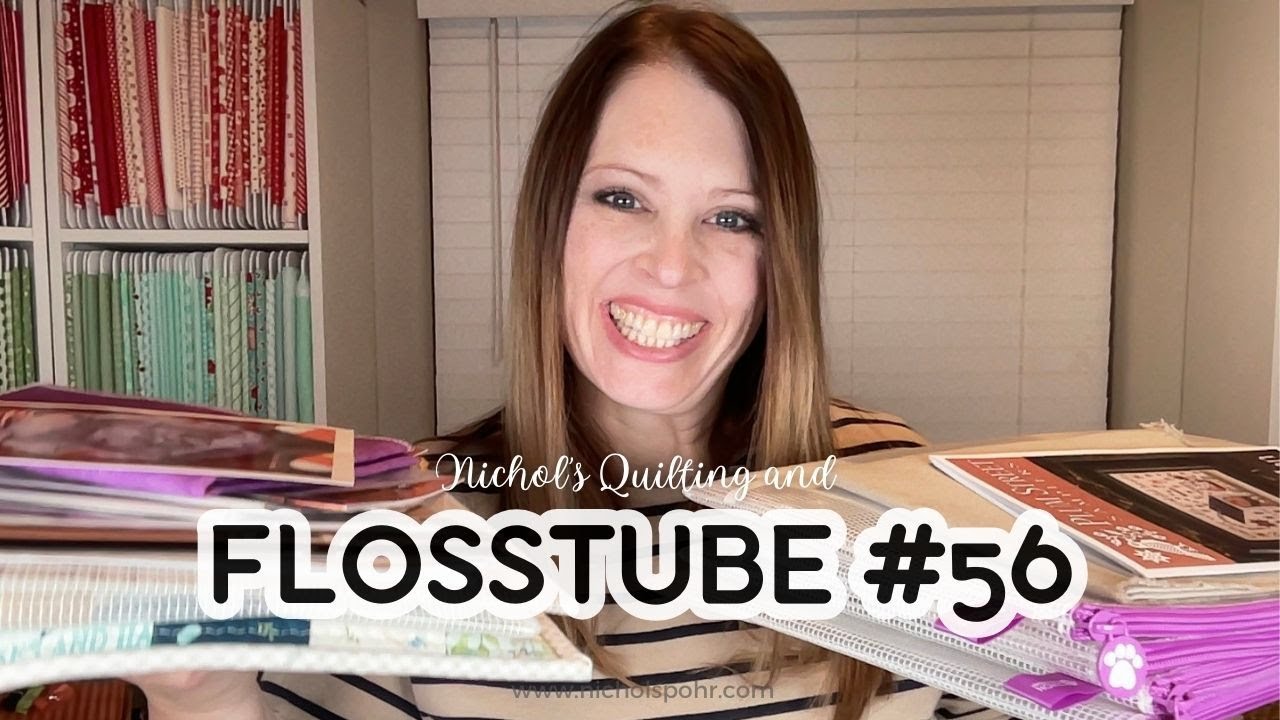 FLOSSTUBE 56 | Fall Stitching Charts, WIPS, & Plans