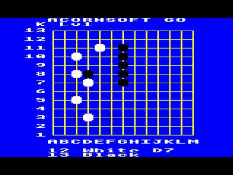 GO! GO ! AcornSoft 1984 ACORN BBC MICRO PROTON PANTHEON Bostjan Grandovec
