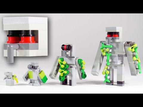 Ultimate LEGO Minecraft Golem Build