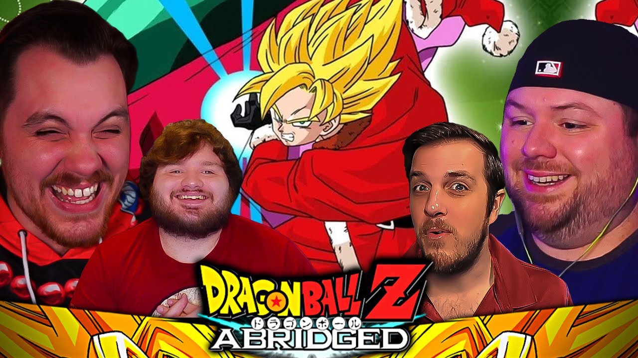 Reacting to DBZ Abridged Plan to Eradicate Christmas MOVIE Without Watching Dragon Ball Z