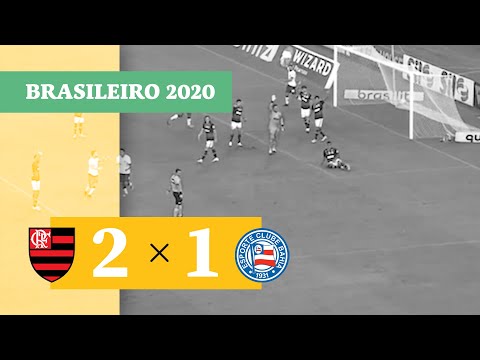 É gol!!! Juan Pablo Ramírez diminui para o Bahia contra o Flamengo!