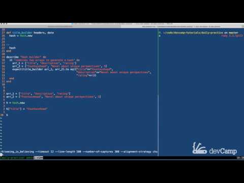 Generating a Hash from Two Arrays in Ruby