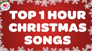 Popular Christmas Songs and Carols with Lyrics 2023 🎄 1 Hour NEW Christmas Love to Sing Videos