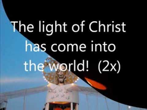 The Light of Christ | lyrics onscreen