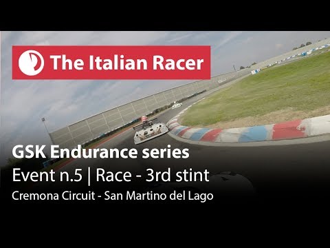 3rd stint of GSK Endurance Series 7h race @Cremona Circuit (23/09/2017) | Event n.5
