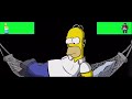 Homer Simpson Vs Tex The Robot With Healthbars
