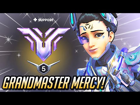 Grandmaster Mercy Solo Queue Climb! 💜 - Overwatch 2