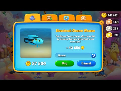 Fishdom 6366 Level - 18 moves - NO BooSTERS