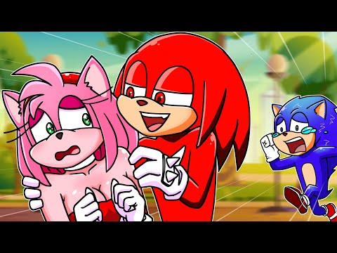 Super Knuckles vs Shin Sonic - Love Story With Shin Amy - Sonic The Hedgehog 3 Animation