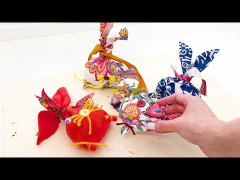 DIY I Basteln mit Kindern I Stoffhasen I Kindermuseum Junges Schloss, Stuttgart